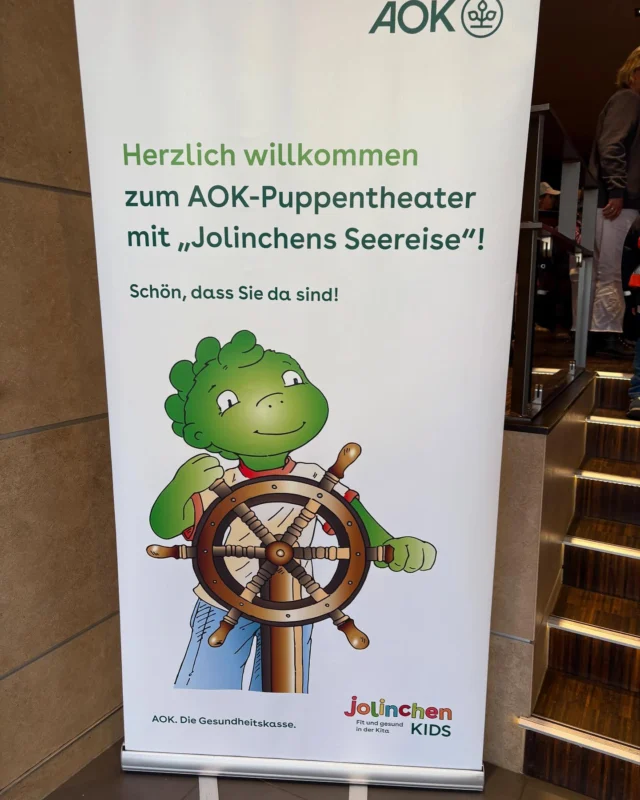 #AOK Jolinchen Puppentheater! #kitatrompitas!