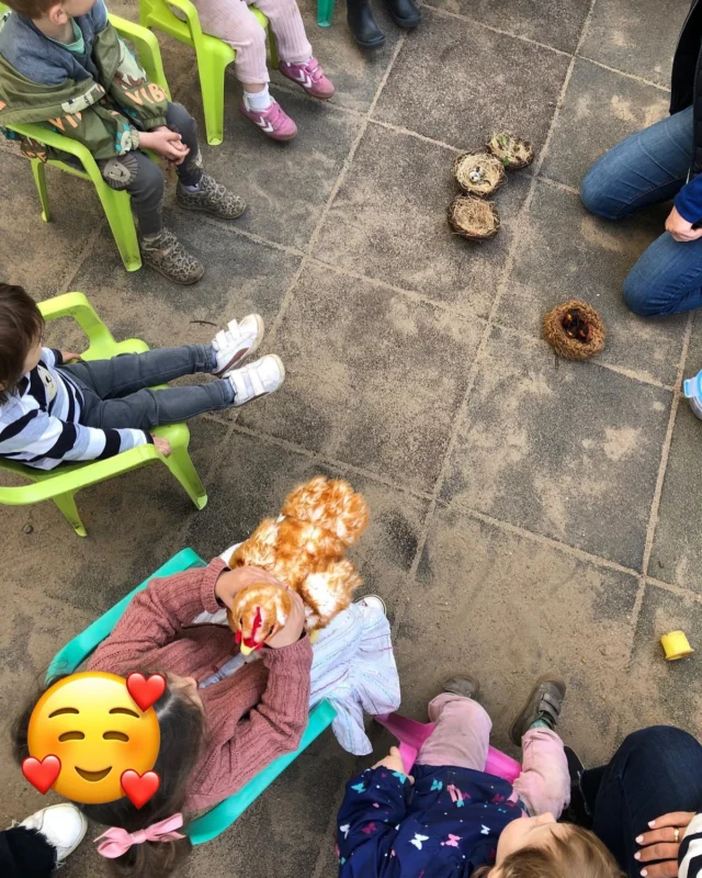 Heute war Christiane, unser Umweltpädagogin der #kitatrompitas! Das Thema passte sehr gut zum Ostern!🐣!!!! Sehr spannend 🧐!